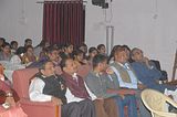 14. Dr N Bhaskar Rao, Chairman, CMS with teachers of D B Girls's College